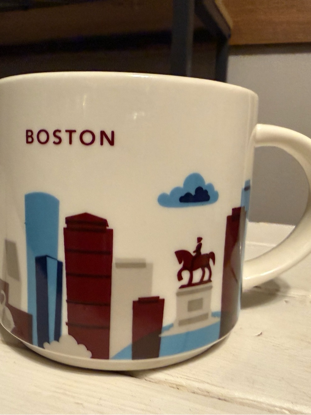 Starbucks Boston you Are Here Coffee Mug Cup 14 Oz Collection 2015